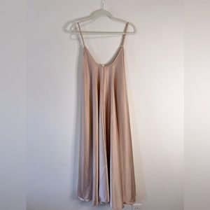 Silk & Salt satin dress, one size